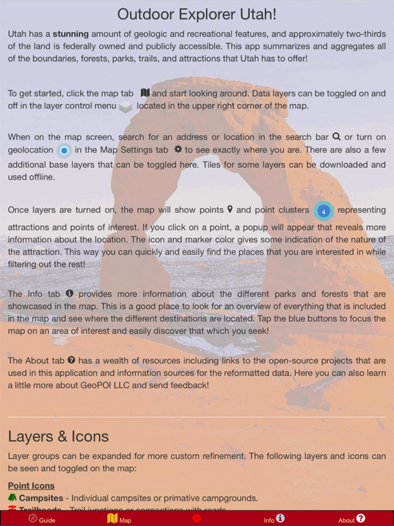 Screenshot #5 pour Outdoor Explorer Utah - Map