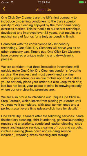 One Click Dry Cleaners(圖4)-速報App
