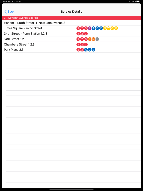 Screenshot #6 pour New York Subway Route Planner