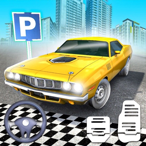 Blondie Car Parking: Car Games icon