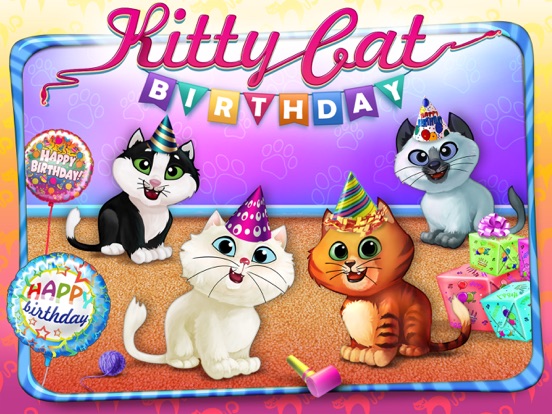 Kitty Cat Birthday Surprise: Care, Dress Up & Play на iPad