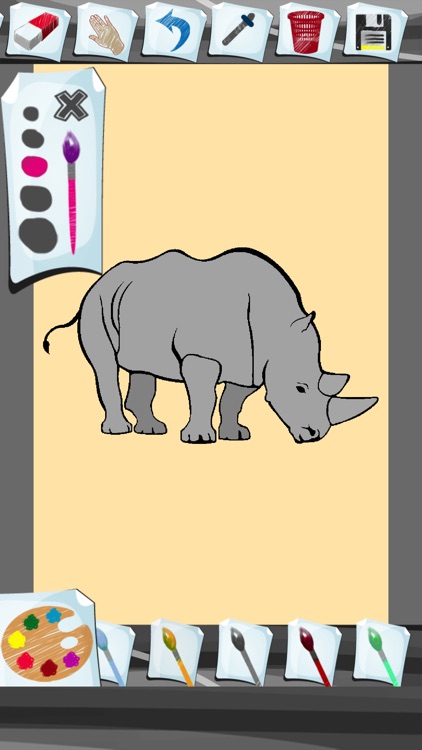 Zoo Animals Coloring Book screenshot-3