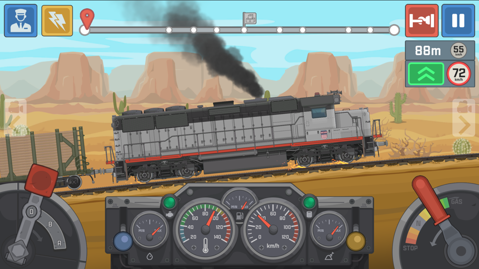 #1. Train Simulator: Railroad Game (iOS) 来自: Azur Interactive Games Limited