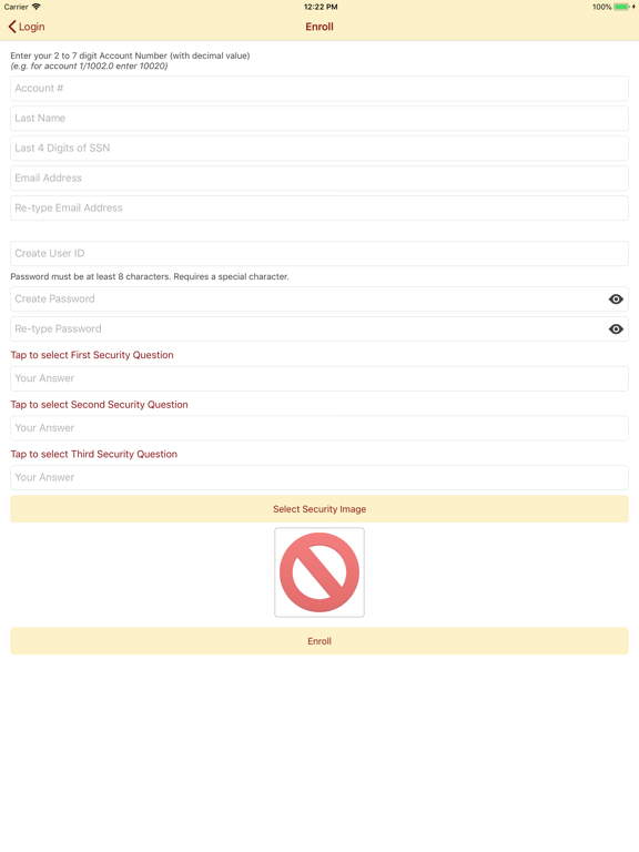 Top Tier FCU iPad screenshot 4 - Finance app