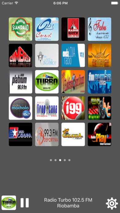 Screenshot #2 pour Radio Ecuador - All Radio Stations