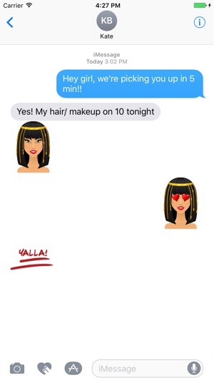 Egyptian Emoji Stickers(圖4)-速報App