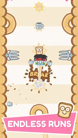 Game screenshot Toaster Swipe: Addicting Jumping Game apk