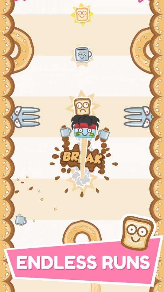 #2. Toaster Swipe: Addicting Jumping Game (iOS) 由: Aurimas Garuolis