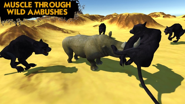 Deadly Desert Rhino - Wild Animal Simulator(圖3)-速報App