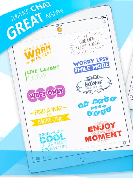 Textist - Colourful Vivid Text