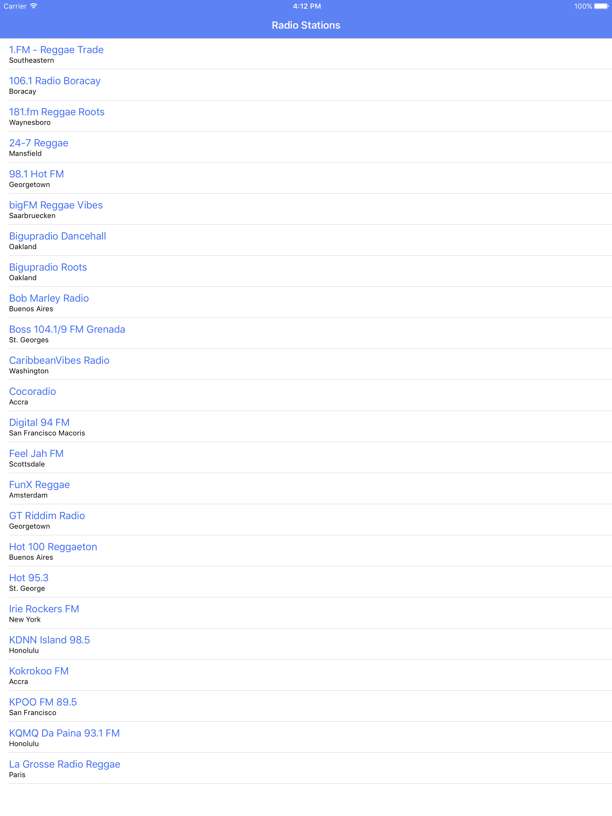 Radio Channel Reggae FM Online Streaming screenshot 3