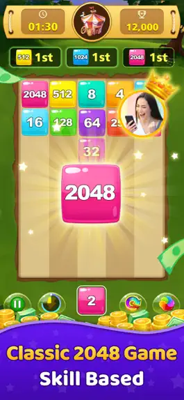 Game screenshot 2048 Clash-Win real money mod apk