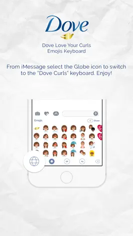 Game screenshot Dove Love Your Curls Emojis hack