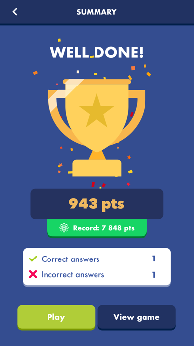 Trivia Quiz Knowledge Screenshot