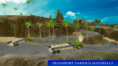 Off-road Tractor Driving Sim3D