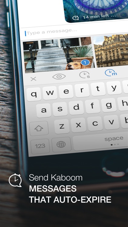 SecureKeyboard — File sharing, custom theme