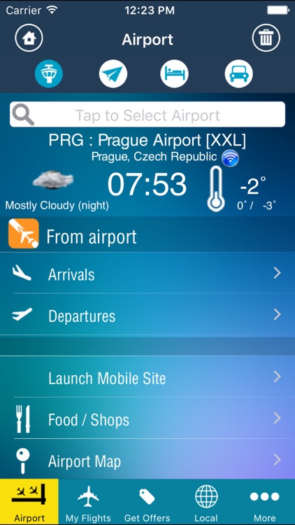 Prague Airport Pro (PRG) + Flight Tracker