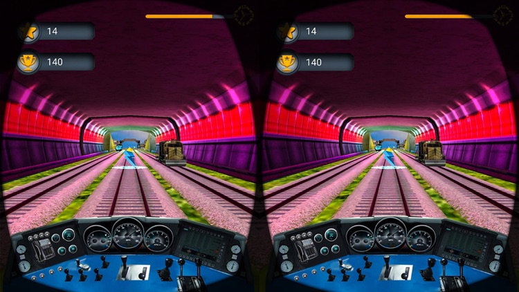 VR Euro Train Simulator - Train Driving Pro screenshot-4