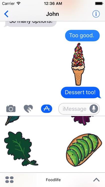 Foodlife Stickers screenshot-3