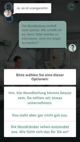 Game screenshot Ein Tag Deutsch in der Pflege mod apk