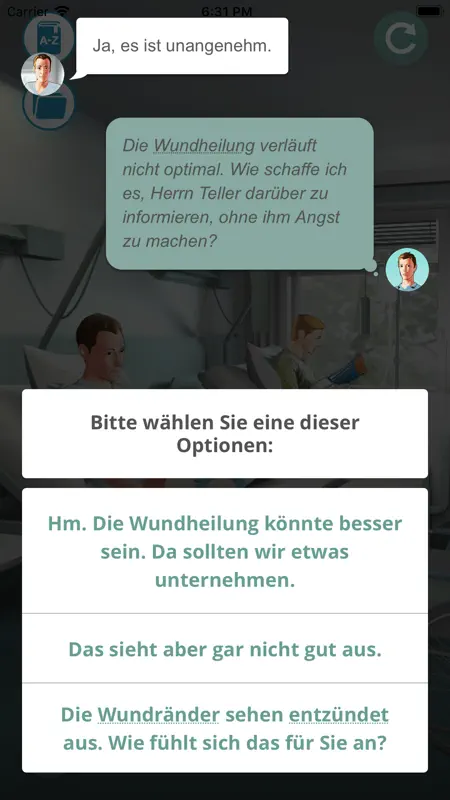 Ein Tag Deutsch in der Pflege screenshot 1 of 5