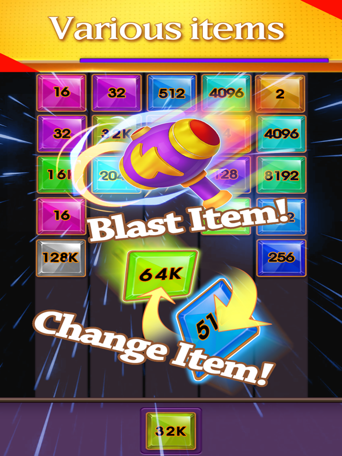 Number Up Merge - 2048 Puzzle