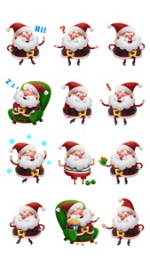 Kind Santa Claus – Christmas stickers for iMessage screenshot #1 for iPhone
