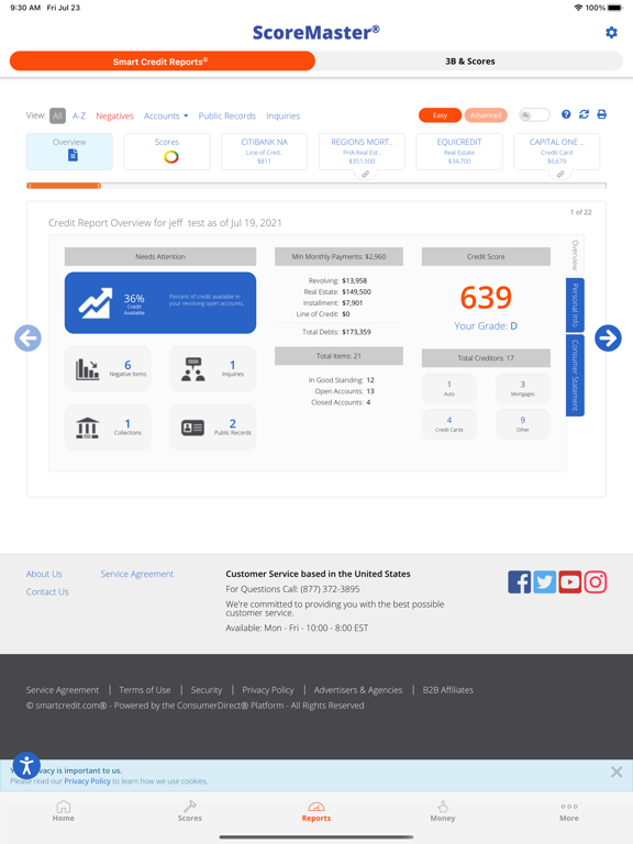 App screenshot