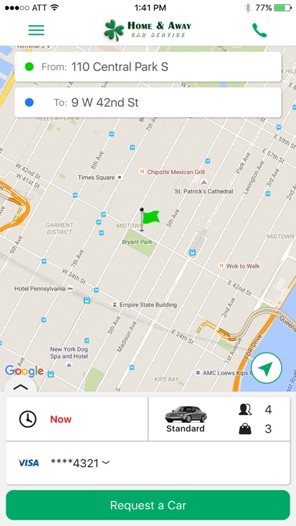 Home & Away Car Service