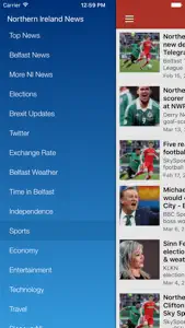 Northern Ireland News & Belfast Latest Headlines screenshot #2 for iPhone