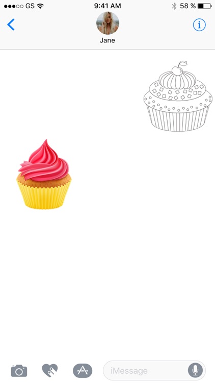 Cupcake Sticker Pack!