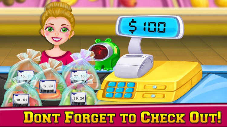 Supermarket Grocery Girl - Kids Shopping Games screenshot-3