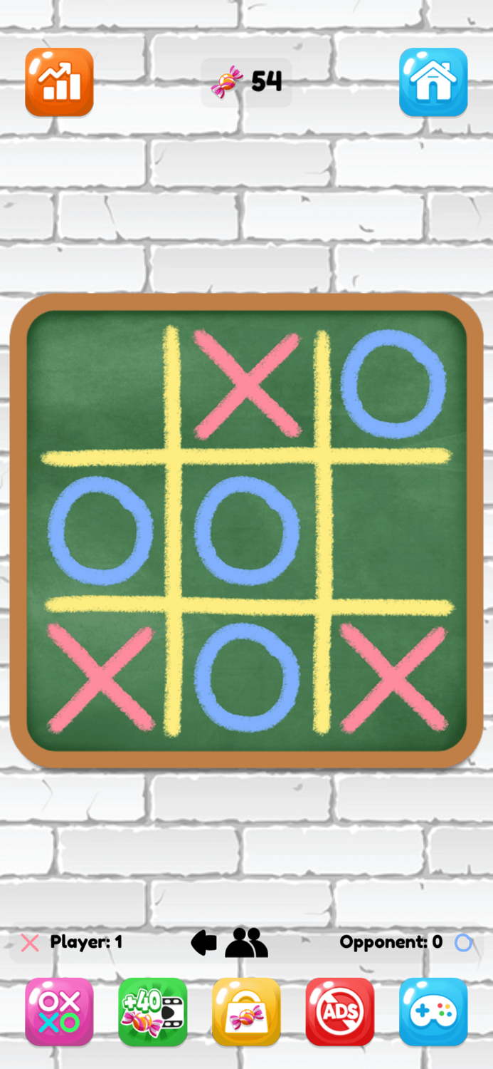 Tic Tac Toe Classic XOXO Game