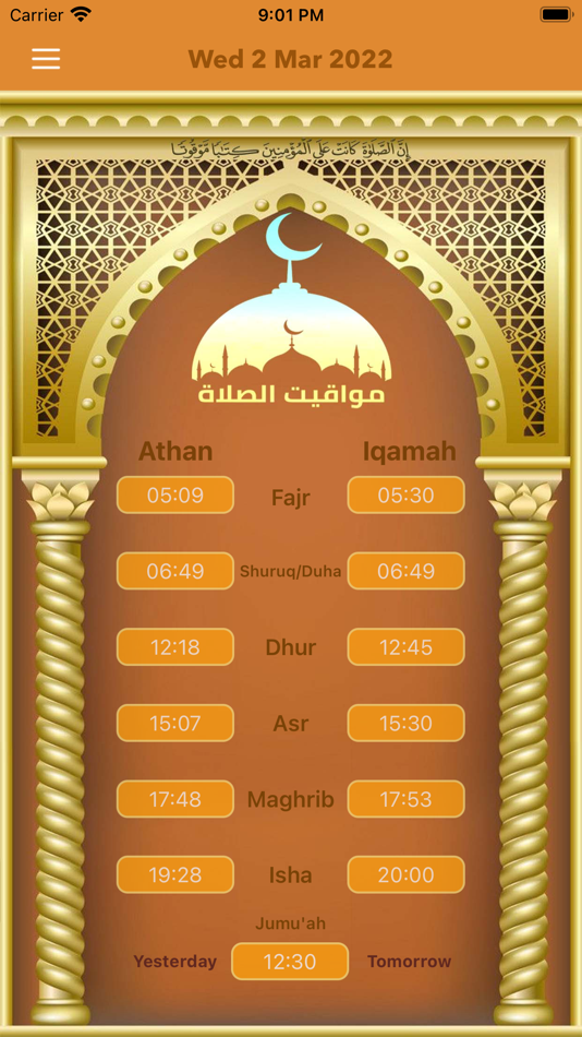 #1. Awqat: Ar-Risaalah Mosque (iOS) Bởi: APPTIMIST LTD