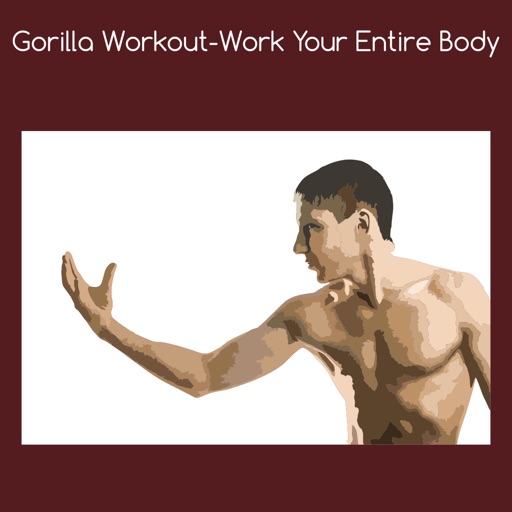 Gorilla workout-work your entire body icon