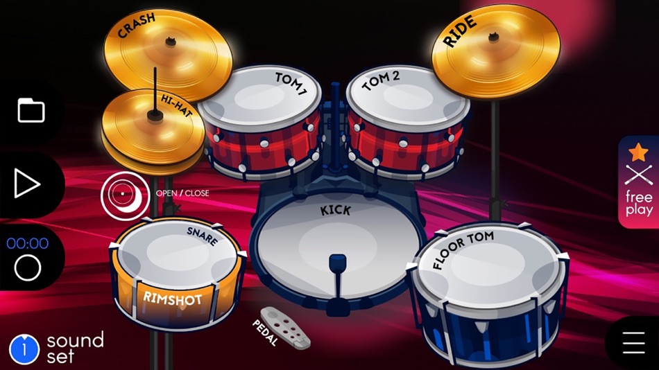 Real Drums 3D - 1.0 - (iOS)