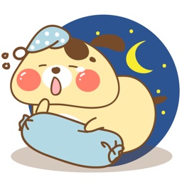 Fat dog for iMessage Sticker