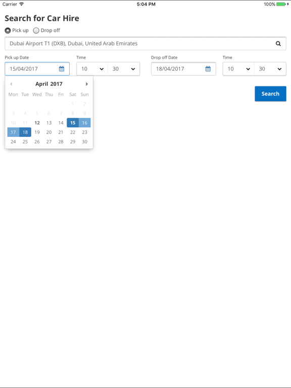 Screenshot #4 pour Dubai Cheap Car Rental Search - تأجير سيارة في دبي