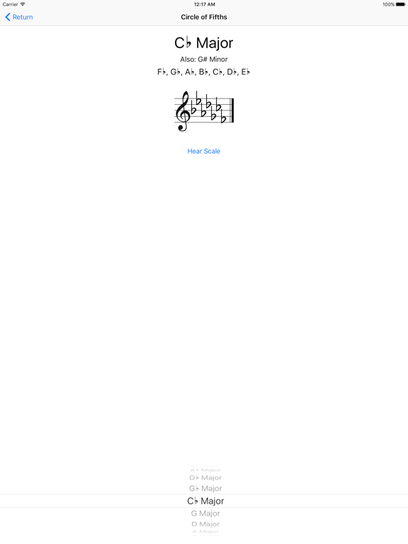 Screenshot #6 pour Musical Interval Generator