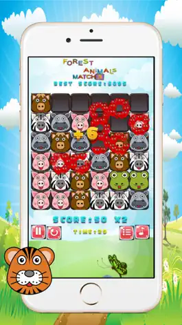 Game screenshot Forest Animals Match3 - matching pictures hack