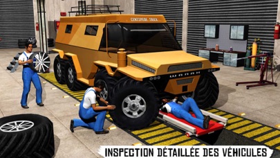 Screenshot #1 pour Monstre Camion Mécanicien Sim:Auto Réparer Atelier