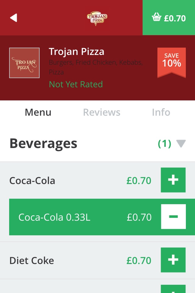 Trojan Pizza screenshot 4