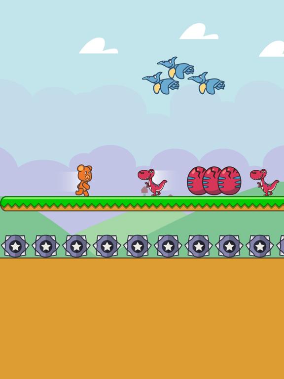 Screenshot #4 pour Bear Dash: Dinosaurs Attack