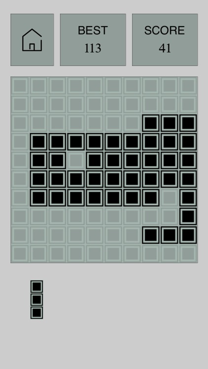 Retro Block Puzzle - jigsaw fit matrix