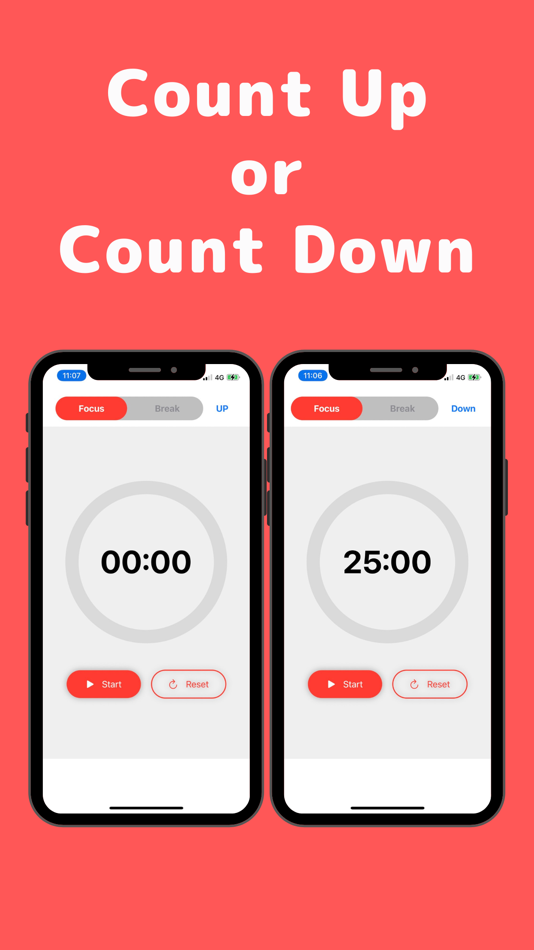 #3. Pomodoro Technique -Simple- (iOS) 由: Noboru Kato