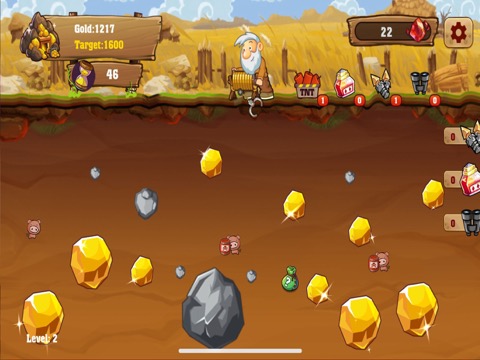 Gold Miner: Classic Idle Gameのおすすめ画像1