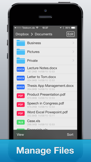 ‎File Manager Pro App Screenshot