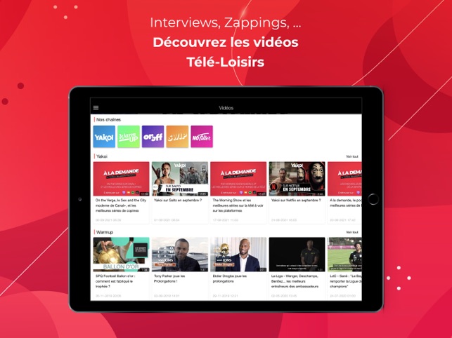 Programme TV Télé-Loisirs dans l'App Store