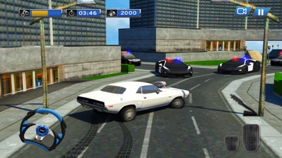 警察チェイス車の脱出 - ホット追求レーシングマニア Police Car Chase 3Dのおすすめ画像2