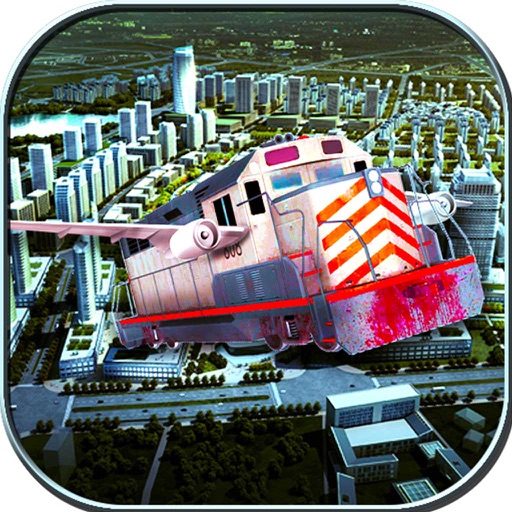 Flying Train Simulator 2017 icon